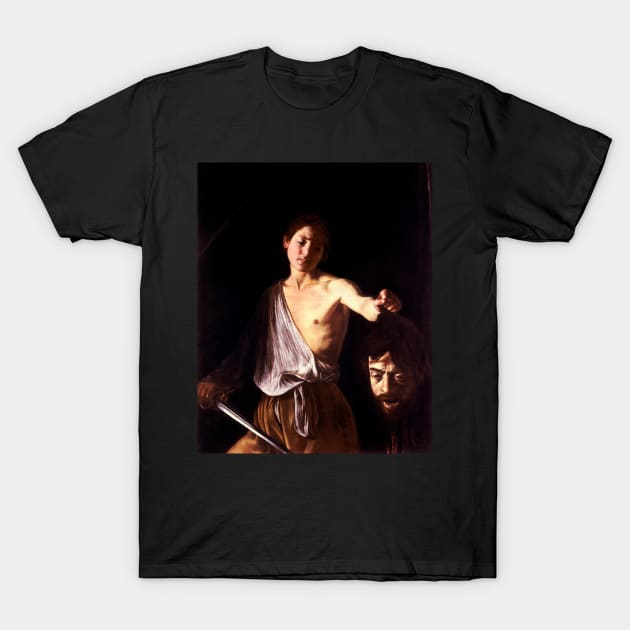 High Resolution Caravaggio David with the Head of Goliath T-Shirt by tiokvadrat